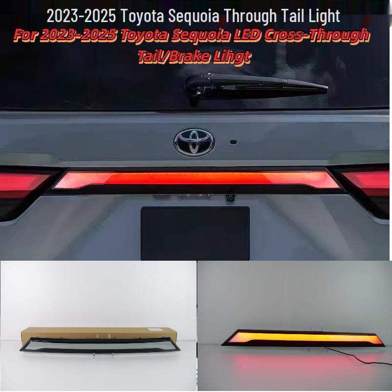 Compatible with 2023-2025 Toyota Sequoia Tail Light Decoration.