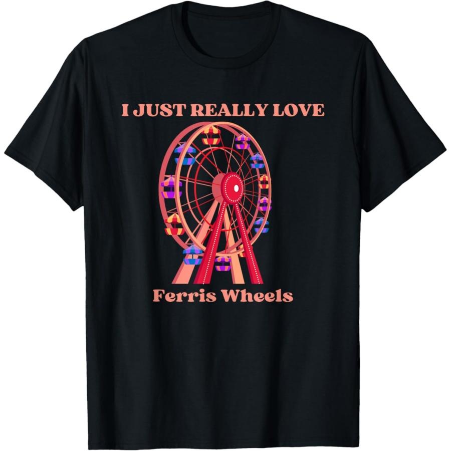State Fair Ferris Wheel Lover T-Shirt XXXXXL чёрный