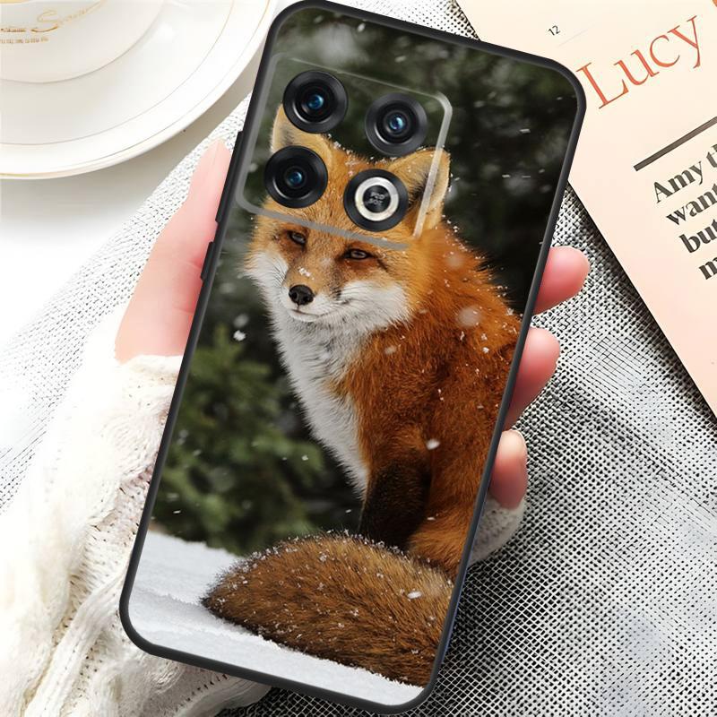 Cute Fox In Autumn Cover For OnePlus 15 13 13R 13T 12 12R 10T 11 10 Pro OnePlus Nord CE 5 3 4 Lite N20 N30 Case