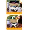 Outgoor Wind Proof Gas Stove Foldable Burners for Outdoor Camping Hiking Picnics