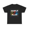 Simple Plan Tshirt Vintage Punk Rock Merch Retro Unisex Heavy Cotton Tee