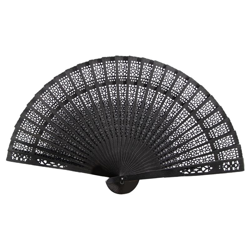 Handheld Folding Fans Vintage Folding Fans Wedding Party Favor Supplies Photo Props Dance Home Party Folding Decorative Fans