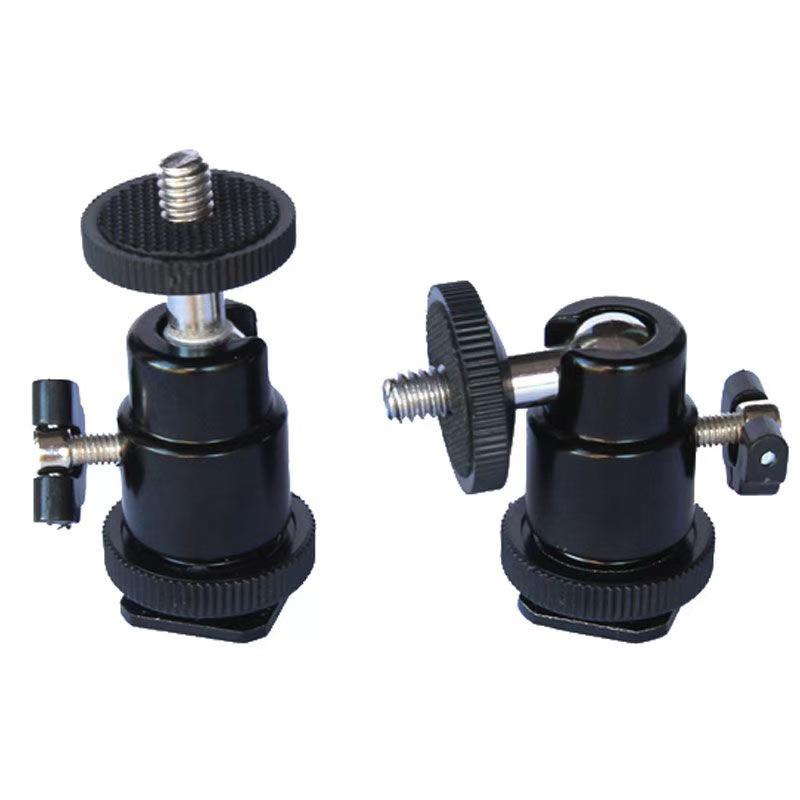 360° Drehbarer Handyhalter: Verstellbarer Stativclip für Live-Streaming, passend für horizontale und vertikale Positionen.