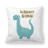 Cute Funny Dinosaurs Cartoon Print Children Pillow Cover Hot Kids Room Decorative Cushion Cover Modern Simple Sofa Throw Pillows