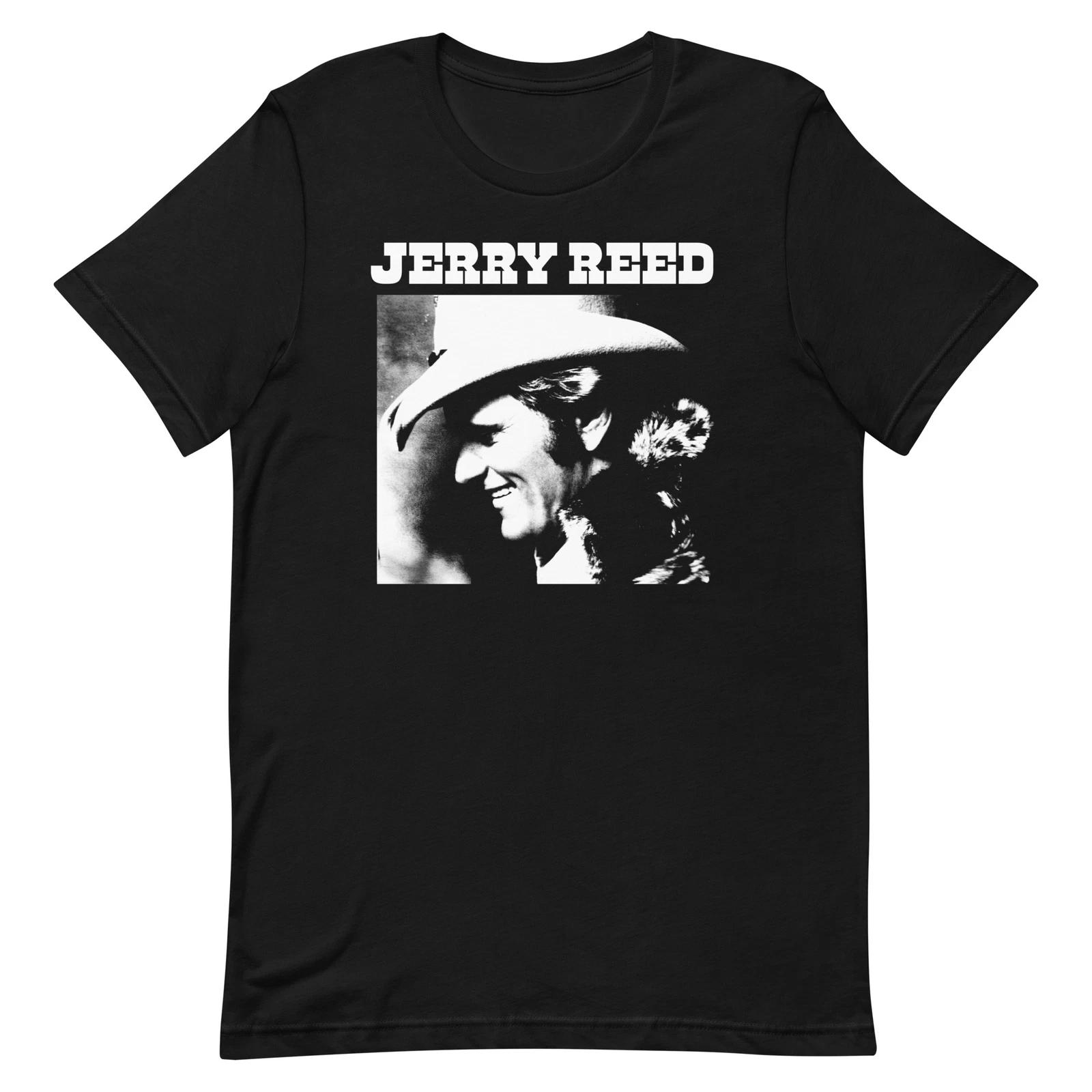 

Jerry Reed Country Music Graphic Tee Shirt Unisex 100% Cotton T-shirt Mens Tees Top 4XL