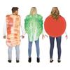 Vegetables Fruit Clothing Printed Halloween Party Clothing Stage Performance Clothing Funny Costume