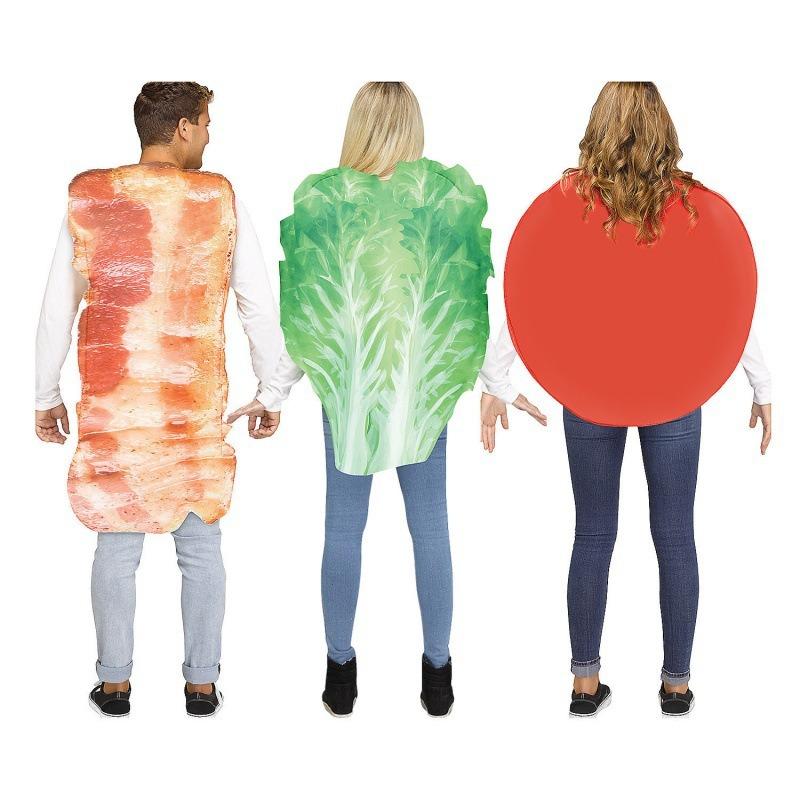 Vegetables Fruit Clothing Printed Halloween Party Clothing Stage Performance Clothing Funny Costume