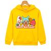 2026 New Toca Boca HAPPY BIRTHDAY! Hoodie for Boys Girls Kids Hoodies Cartoon Print Hoodie Children Clothing Clothes