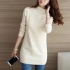 Abbigliamento Maglieria Donna Dolcevita Mezza Stagione Primavera Autunno Maglione da Donna Manica Lunga Top Sottogiacca Pullover