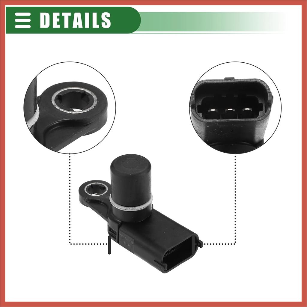 ACROPIX Nockenwellensensor, für Buick Enclave 2010-2023, Kunststoff, Metall, Nr. 12615371/12684186, Schwarz, 4 Stück Autoteile