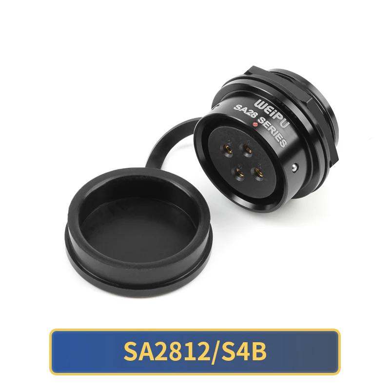 

WEIPU SA28 SA2812/S Waterproof Electric Female Socket Industrial Aviation Connector M28 2 3 4 7 8 9 10 12 16 17 20 24 26 35 Pin