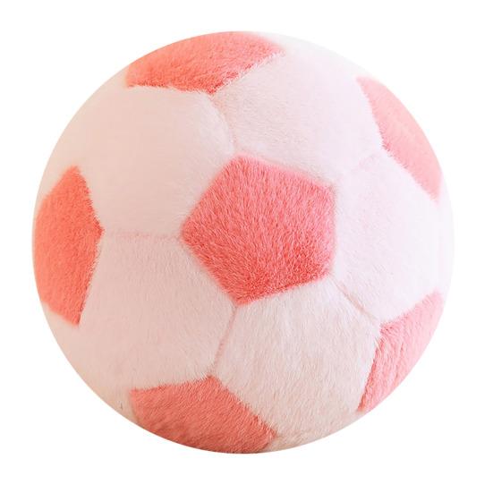 Colorful Soccer Plush Toy for Kids Soft Stuffed Animal Pillow for Boys Cuddle Buddy Gift for Birthday Christmas
