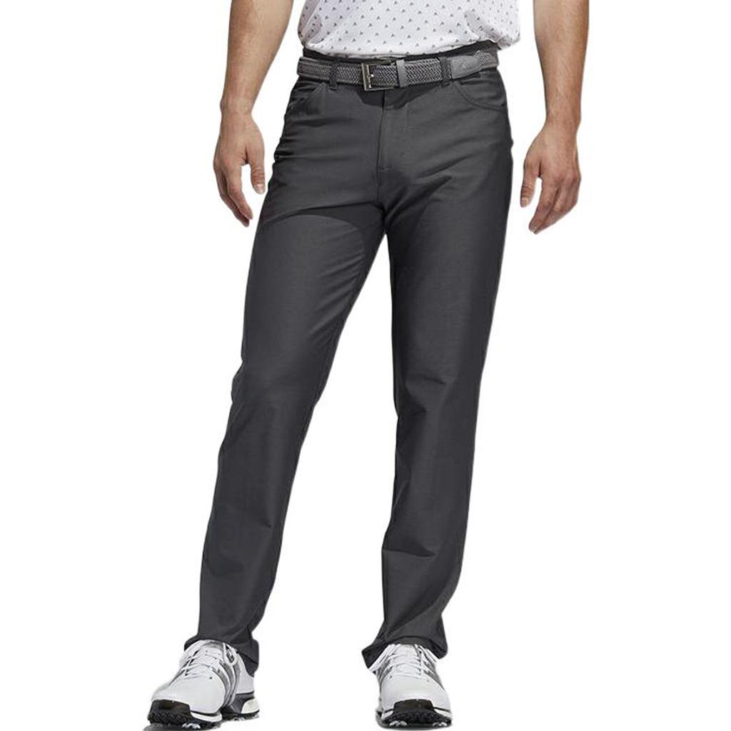 Adidas Solid Color Logo Print Zip-Up Casual Pants Men Bottoms Black FJ9859