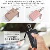 YooFa Genuine Leather Smart Key Case with Coin Car Key Key Cowhide Leather with Clear Smart Key Zipper Single Key Perfect for Stylish Genuine Leather