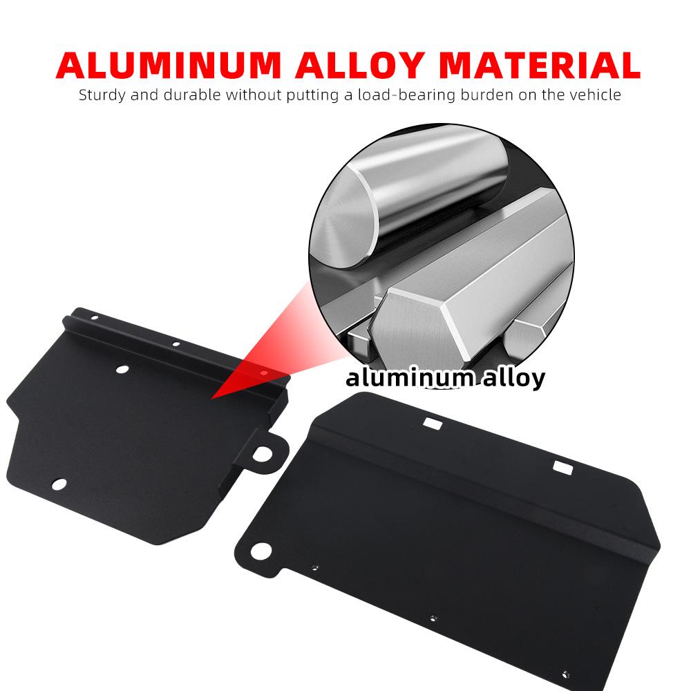 Left-Hand Drive Rear Chassis Splash Guard for Ford (22-25) - Aluminum Alloy Fender