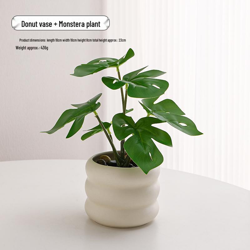 Artificial Bionic Potted Plant for Living Room Table or TV Cabinet