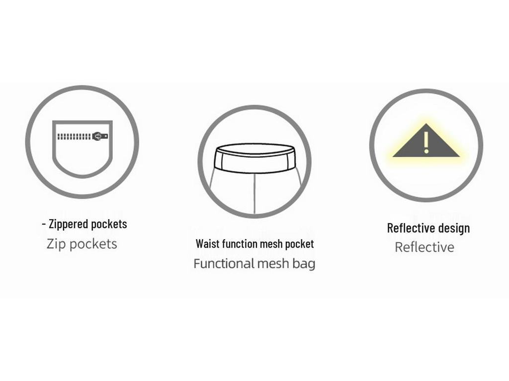 Men's Quick-Dry Breathable Outdoor Running Shorts with Multifunctional Pockets, Loose Fit, Anti-Exposure Design