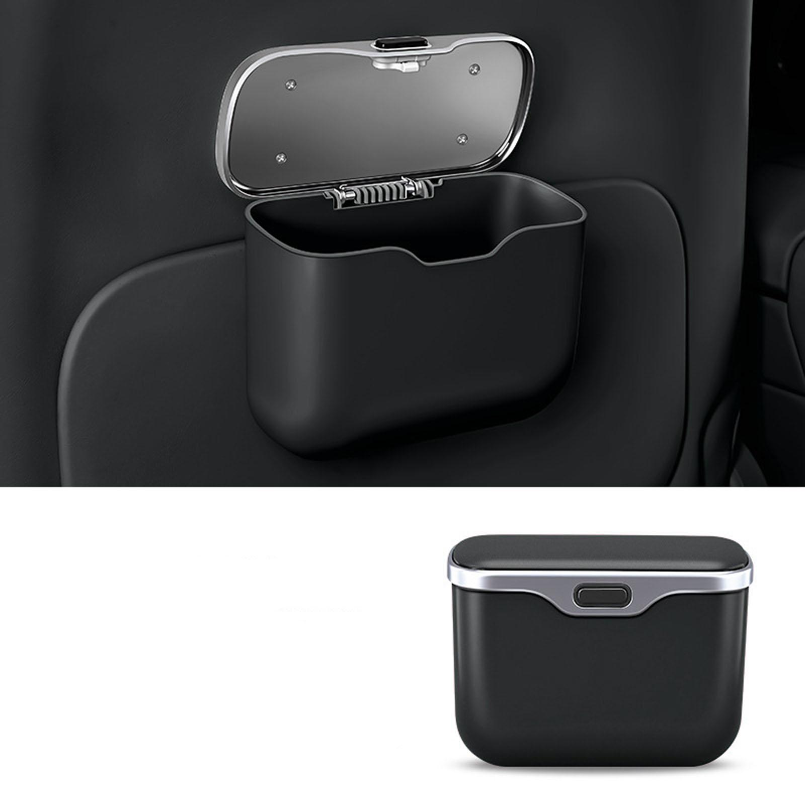 

Car Trash Can, Multi-functional Hanging Trash/shorts Storage Box For Cars, Car Interior Clip- Storage Bag. One Size