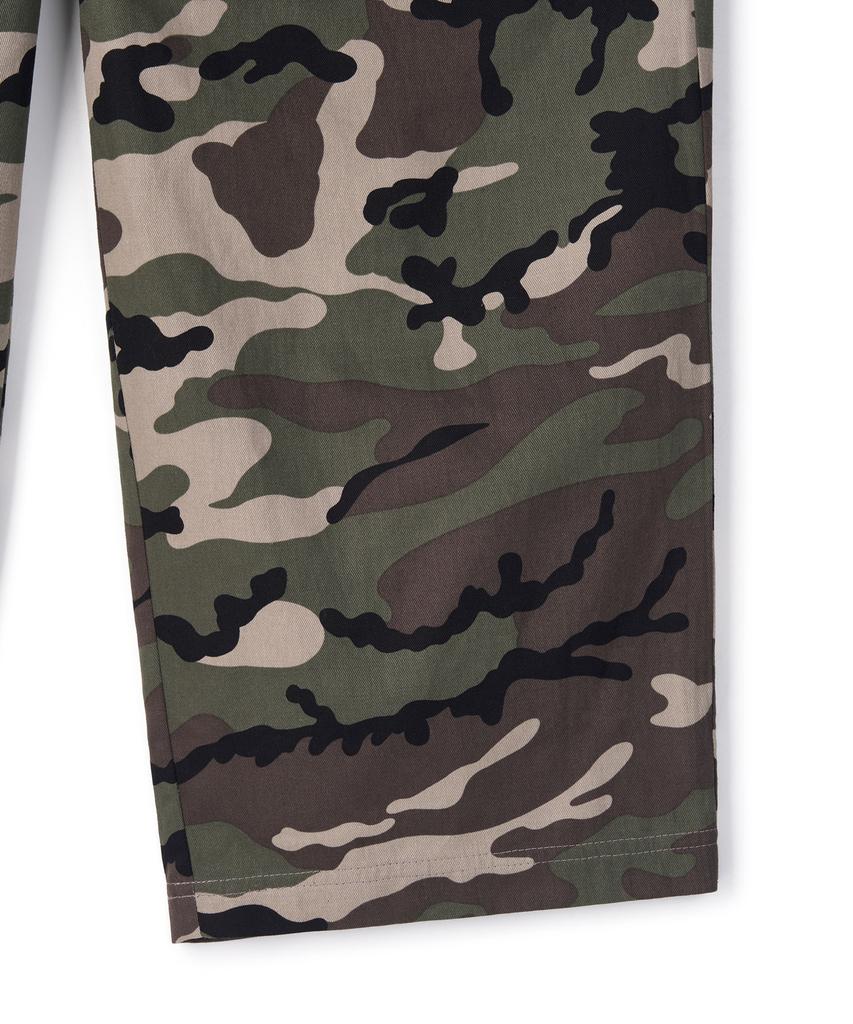 WILDROCK Military Vintage Wide Cargo Pants_Light Camo