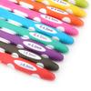 9pcs Extra Long Handle Crochet Hooks Set Plastic Handle Ergonomic Crochet Hooks  For Arthritic Hands