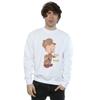 Looney Tunes Mens Elmer Fudd Distressed Sweatshirt