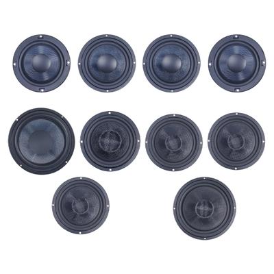 Multiple Size Automotive Subwoofer Speaker With Fiberglass Cones Technology And Rubber Surround For Enhanceds Sound