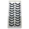 AMSDCN Artificial Mink Short Natural Dramatic False Eyelashes Short Eyelashes 10 Pairs of 3D Eyelash Makeup False Eyelashes