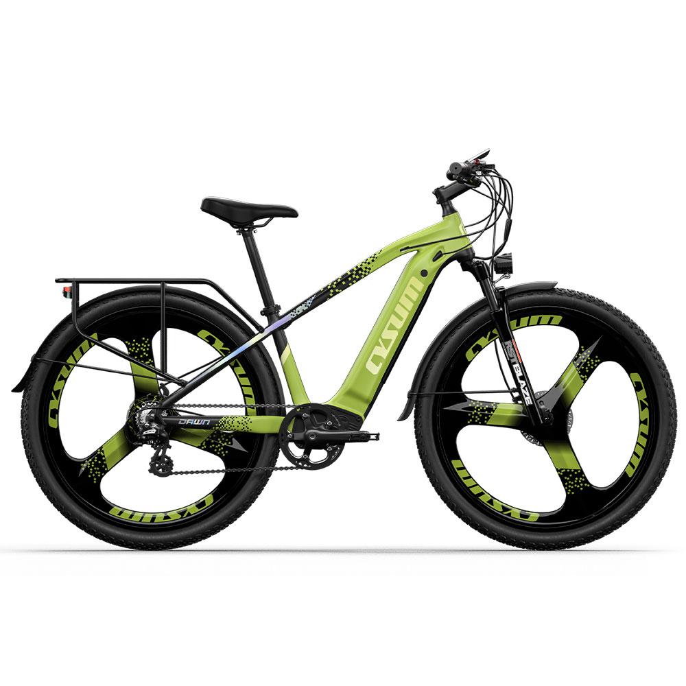 CYSUM M520 Elektrofahrrad 29 Zoll, 48V 500W Bürstenloser Motor, 14Ah Herausnehmbarer Akku