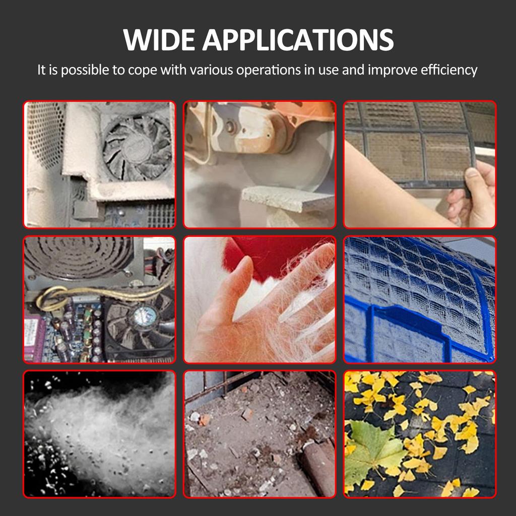 Cordless Dust Blower, 1050W Powerful Air Blower Turbo Jet Fan, Handheld Blower Sawdust Blower 30Ms