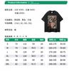 Mens Oversized Hoodie With Japanese Hip-Hop Cartoon Print Vintage Streetwear Cotton Sweatshirt Loose Fit Long Sleeve