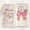 Retro Die Aristocats Marie Unisex T-Shirt (ZWEISEITIG) S-5XL Unisex T-Shirt