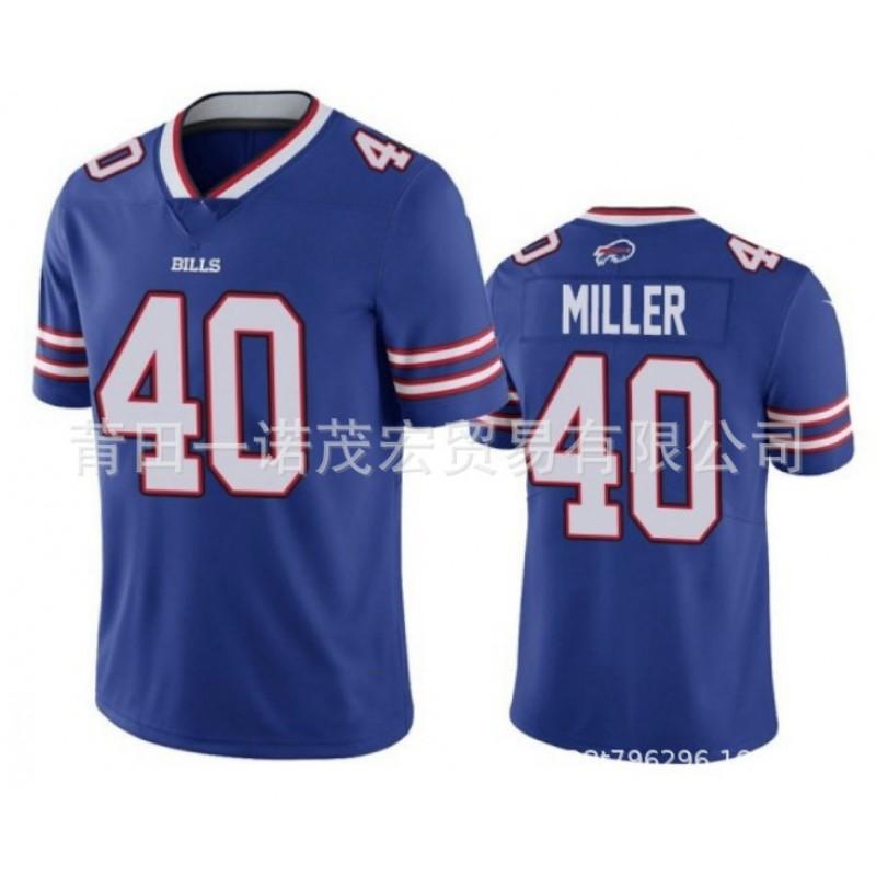 Buffalo Bills Football Jersey Embroidered Team Sports Uniform Men