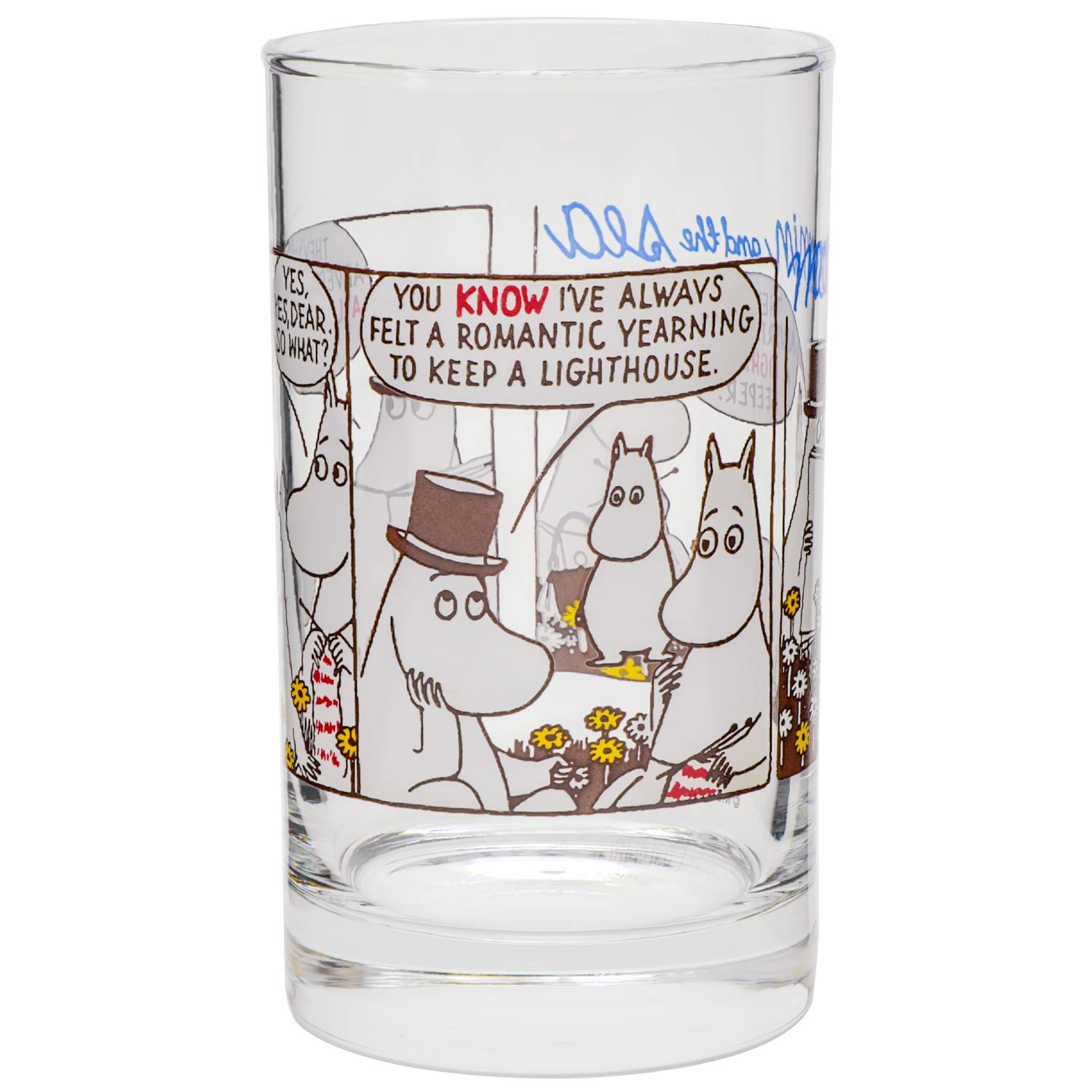 

Koji Company Moomin Characters 250ml Glass 407549 Tumbler, Straight,