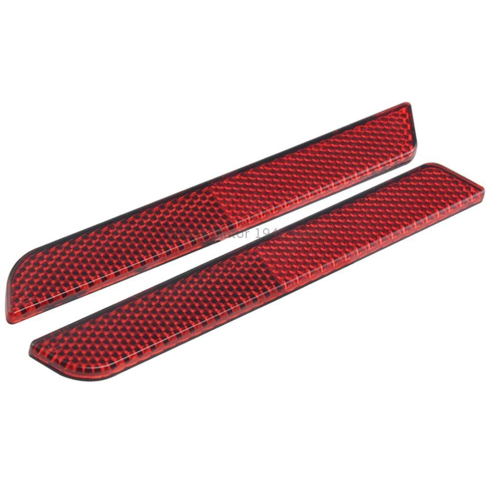 Repair For Harley Replacement Parts Visibility Saddle Bag Cover Motorcycle Reflectors headlights