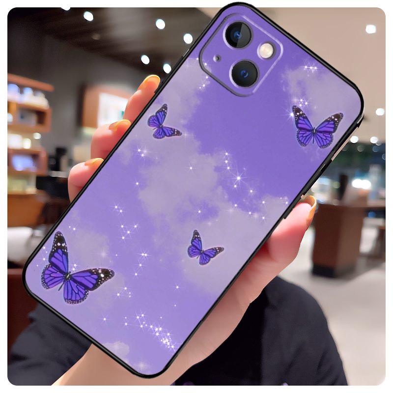 Infinity On Purple Case For iPhone 13 Pro Max 16 15 11 12 14 17 Pro Max mini 15 16 Plus 16e 17 Air Phone Cover