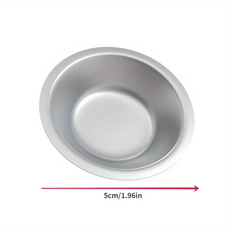 6pcs Stainless Steel Color Palette Trays for Mixing Paint, Watercolor Coloring Tools, Color Palettes