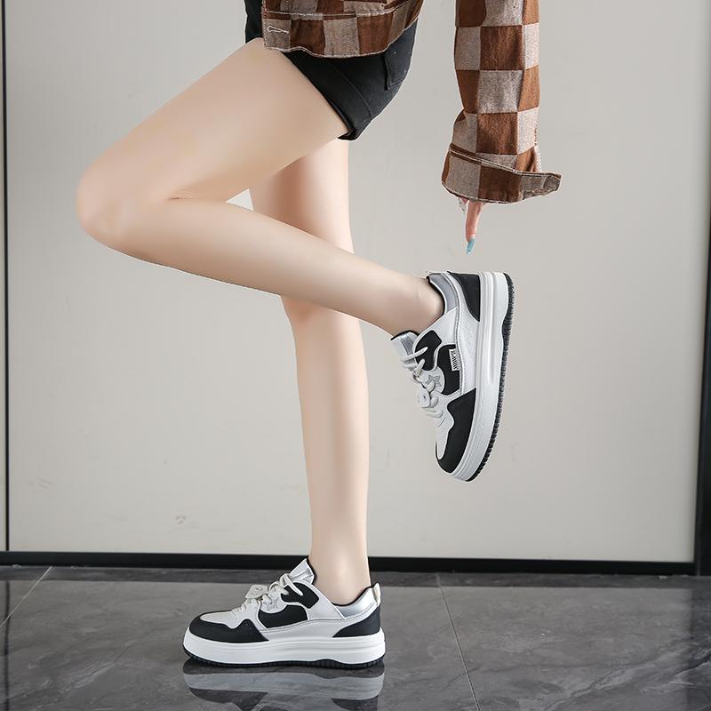 Fashion Women's Light Sports Shoes, Low-cut Lace-up Thick-soled Casual Shoes and Women's Fashion Shoes Are Comfortable and Integrated