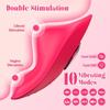 Mini Wearable Heart-shaped Panty Vibrator APP Remote Control Female Clitoris Stimulator Vaginal Adult Goods Sex Toys for Women
