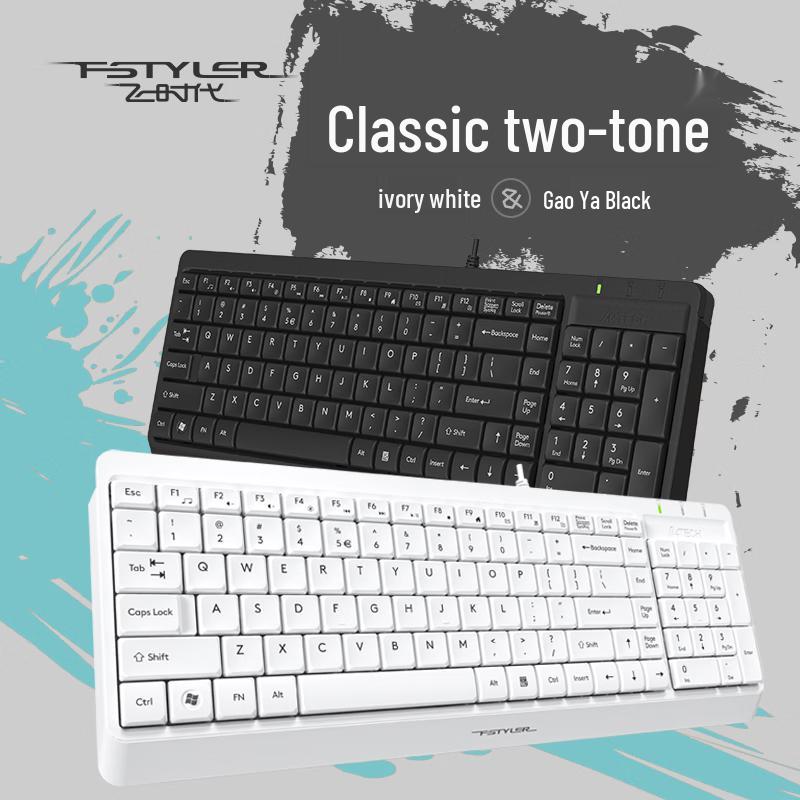 A4Tech FK15 Silent USB Wired Keyboard