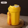 Octagonal coffee cup stainless steel thermos cup high value men's and women's household portable vacuum mini pocket water cup