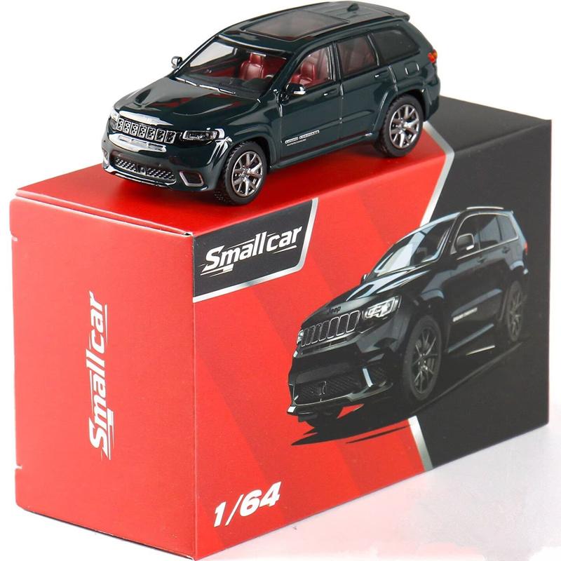 1:64 Jeeps Grand Cherokee SUV Alloy Car Model Diecast Metal Off-road Vehicles Car Model Miniature Scale Simulation Kids Toy Gift
