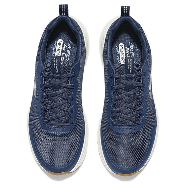 Skechers Sport Mens Comfortable Versatile Low-Top Casual Running Shoes Men Sneaker Navy-Blue 232835-NVW