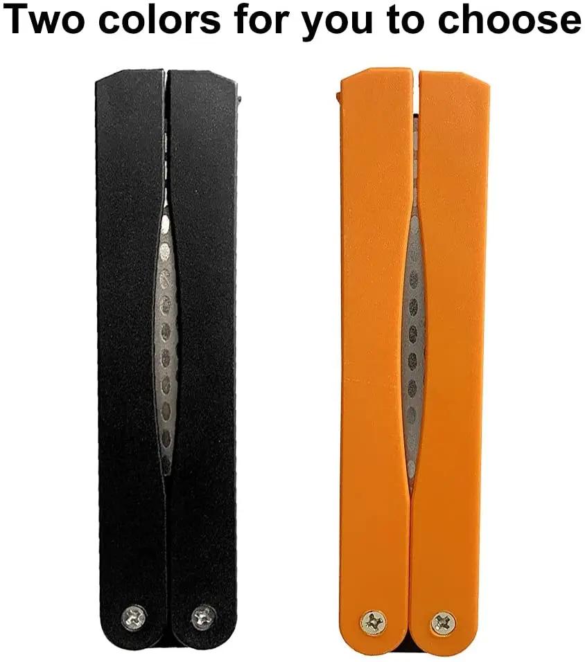 Diamond Knife Sharpening Stone Kitchen Tool Professional Grindstone Knife Fast Sharpener Double Sided Folded Pocket Sharpener