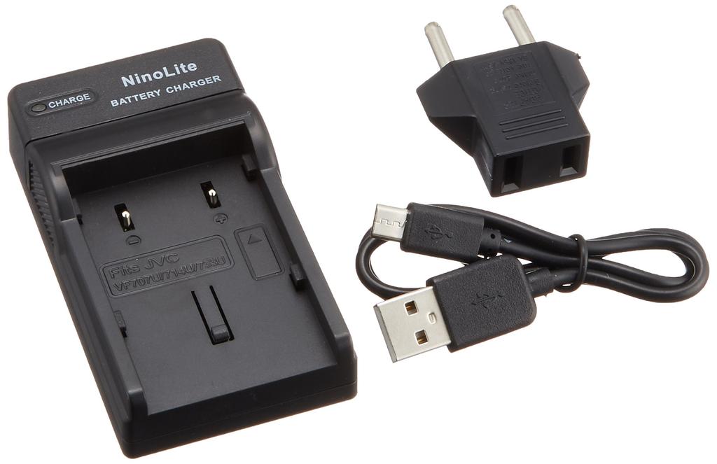 NinoLite USB Charger for and BN-VF707, BN-VF714, BN-VF733