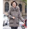 Mom Winter Down Jacket Small Middle-aged and Old Women's Clothing Large Size Cold-proof Cotton-padded Jacket Warm Jacket