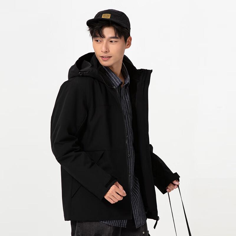 Unisex Outdoor 3-in-1 Detachable Fleece Jacket 3XL