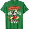 Disney Mickey and Friends 28 Racing Checkered Look T-Shirt