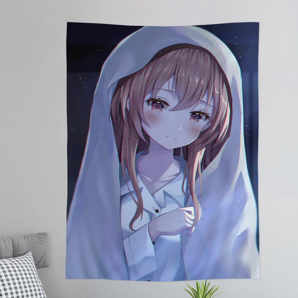 Anime Toradora Buntes Wandbehang Günstiger Hippie Wandbehang Böhmische Wandteppiche Mandala Wandbehang Tücher