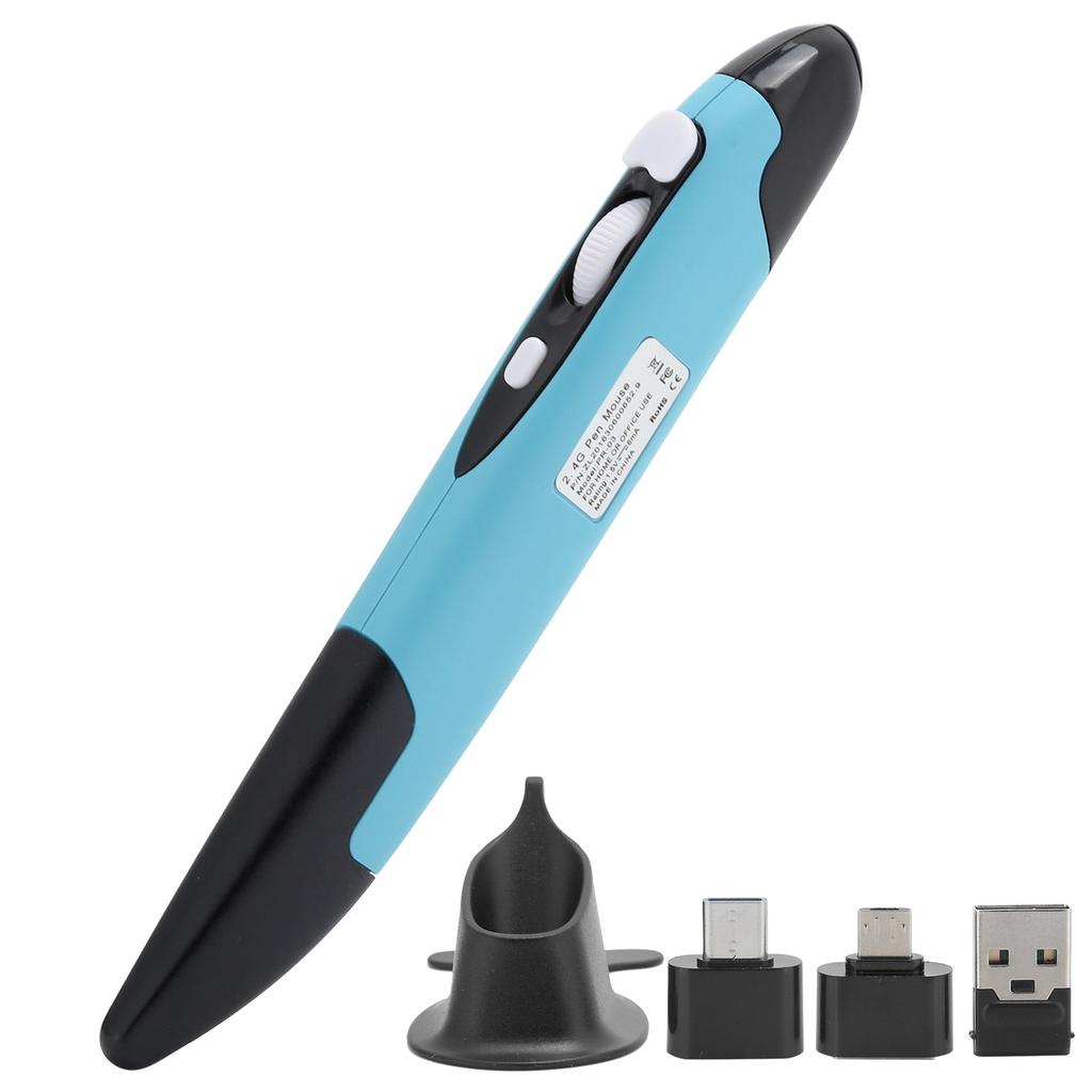Mouse Pen Optical USB Wireless Notebook Computers Desktop Smart TVs Universal PR‑03 2.4GHz