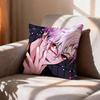 Blue Lock Manga Character Bunny Iglesias  Pillow Case Pattern Printed Pillowcase For Living Room Sofa Cushion Cover